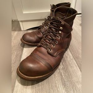 Men’s Red Wing Heritage Iron Ranger Amber Harness 6 in. Boot | Red Wing Size 10